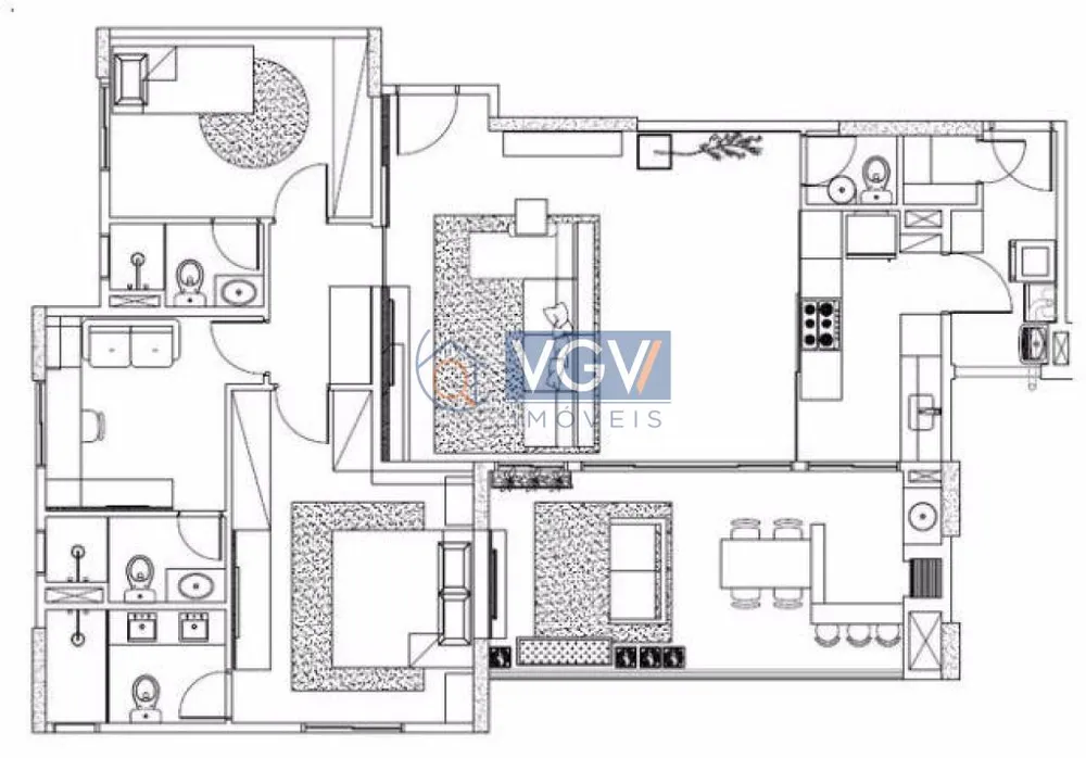 Apartamento, 3 quartos, 130 m² - Foto 11