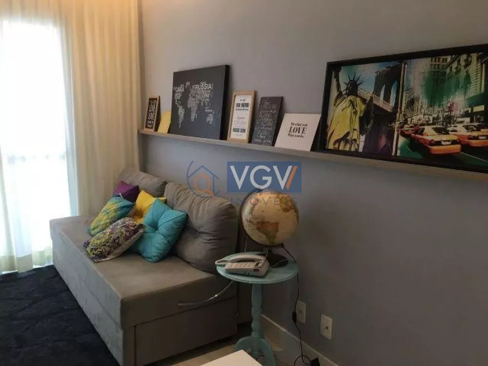 Apartamento à venda com 1 quarto, 41m² - Foto 2