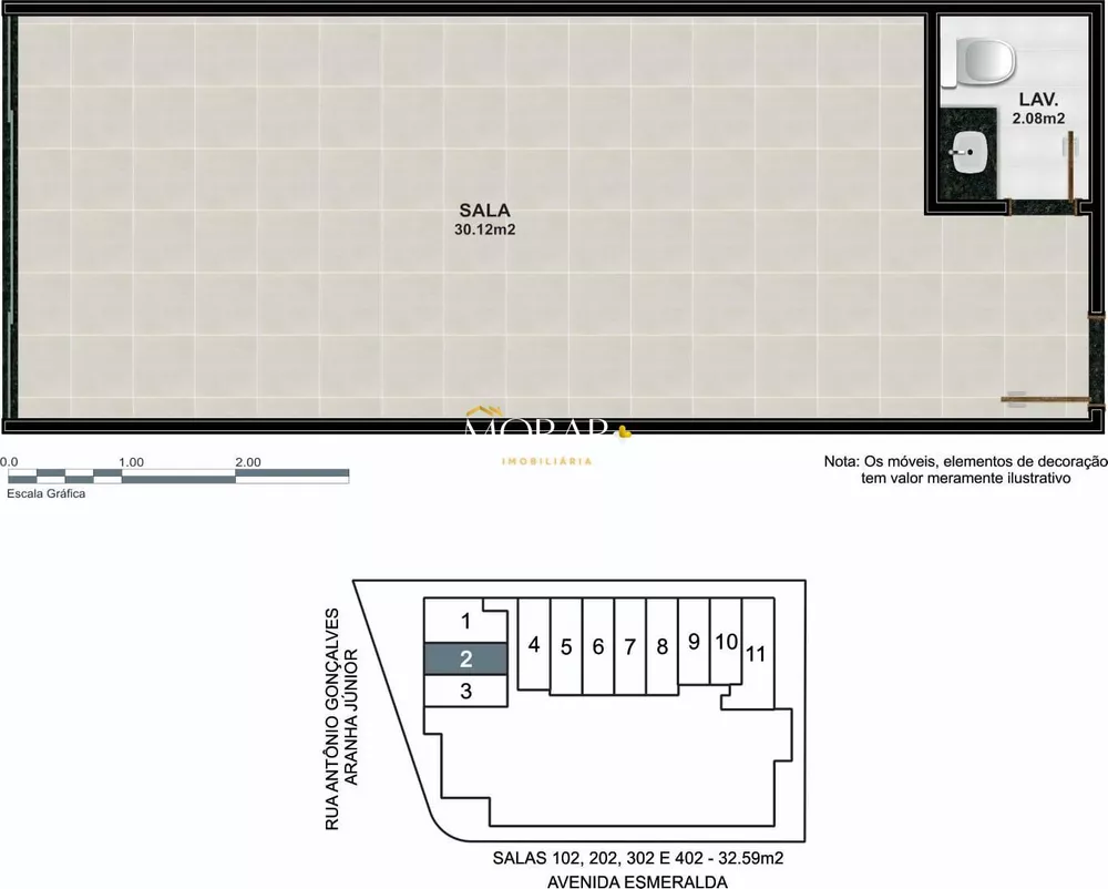 Prédio Inteiro, 34 m² - Foto 8