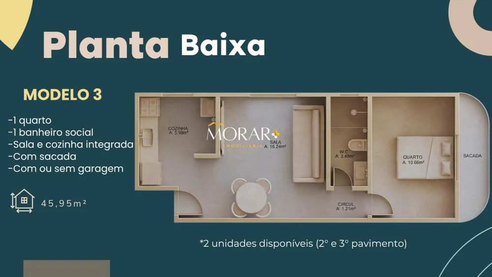 Apartamento, 1 quarto, 43 m² - Foto 14