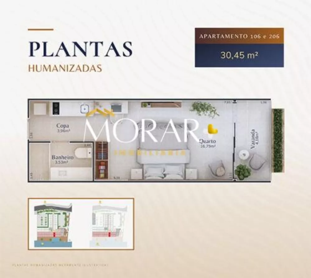 Apartamento, 1 quarto, 26 m² - Foto 12
