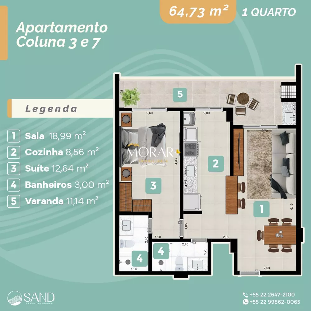 Apartamento, 1 quarto, 65 m² - Foto 26