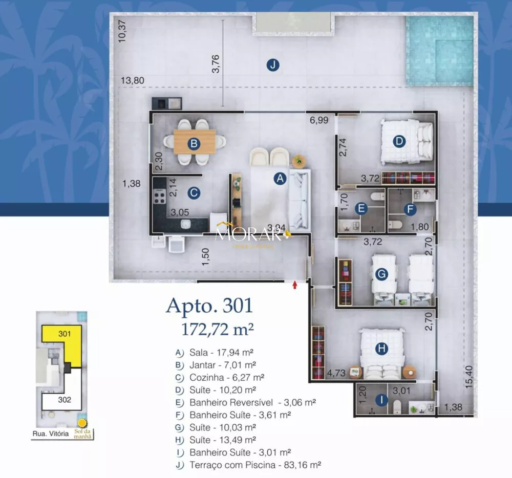 Apartamento, 2 quartos, 72 m² - Foto 6
