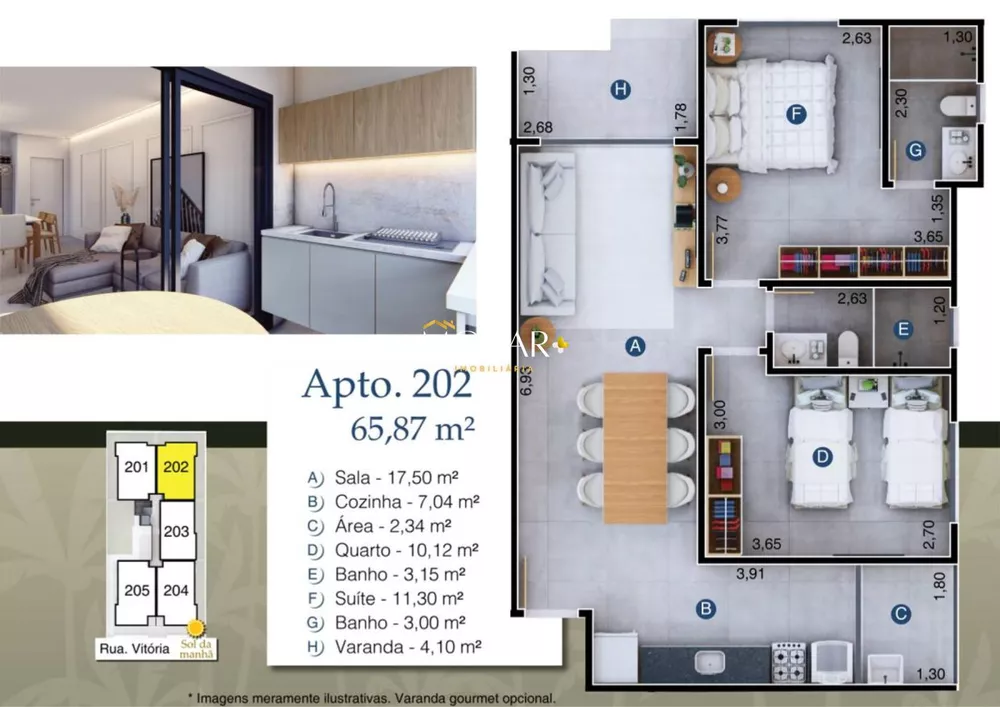 Apartamento, 2 quartos, 72 m² - Foto 5