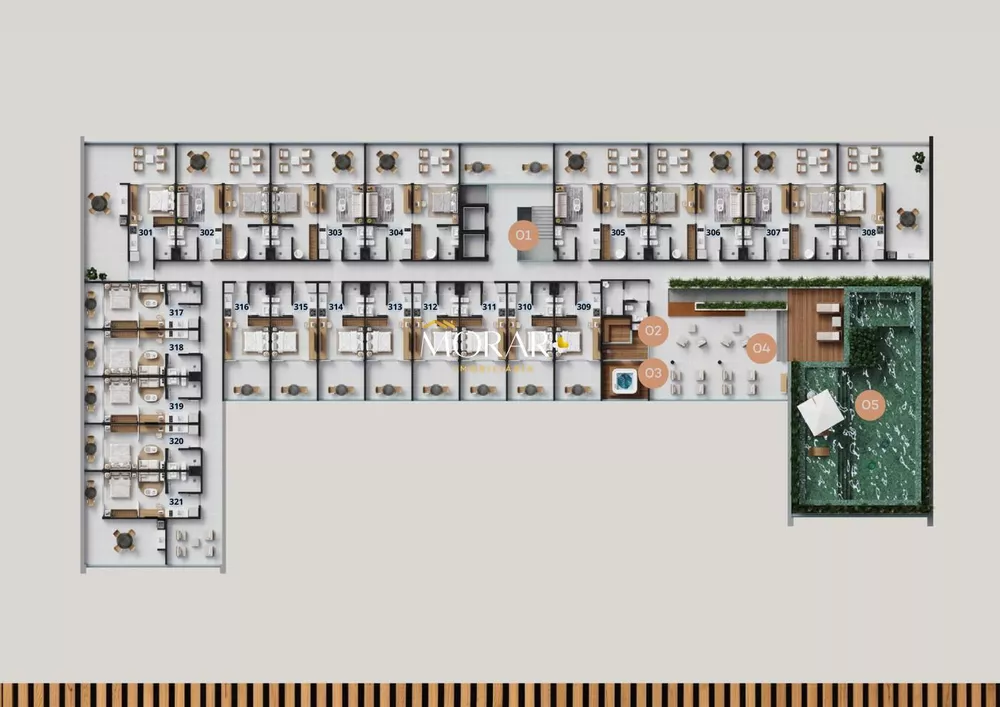 Flat/Apart Hotel, 26 m² - Foto 26