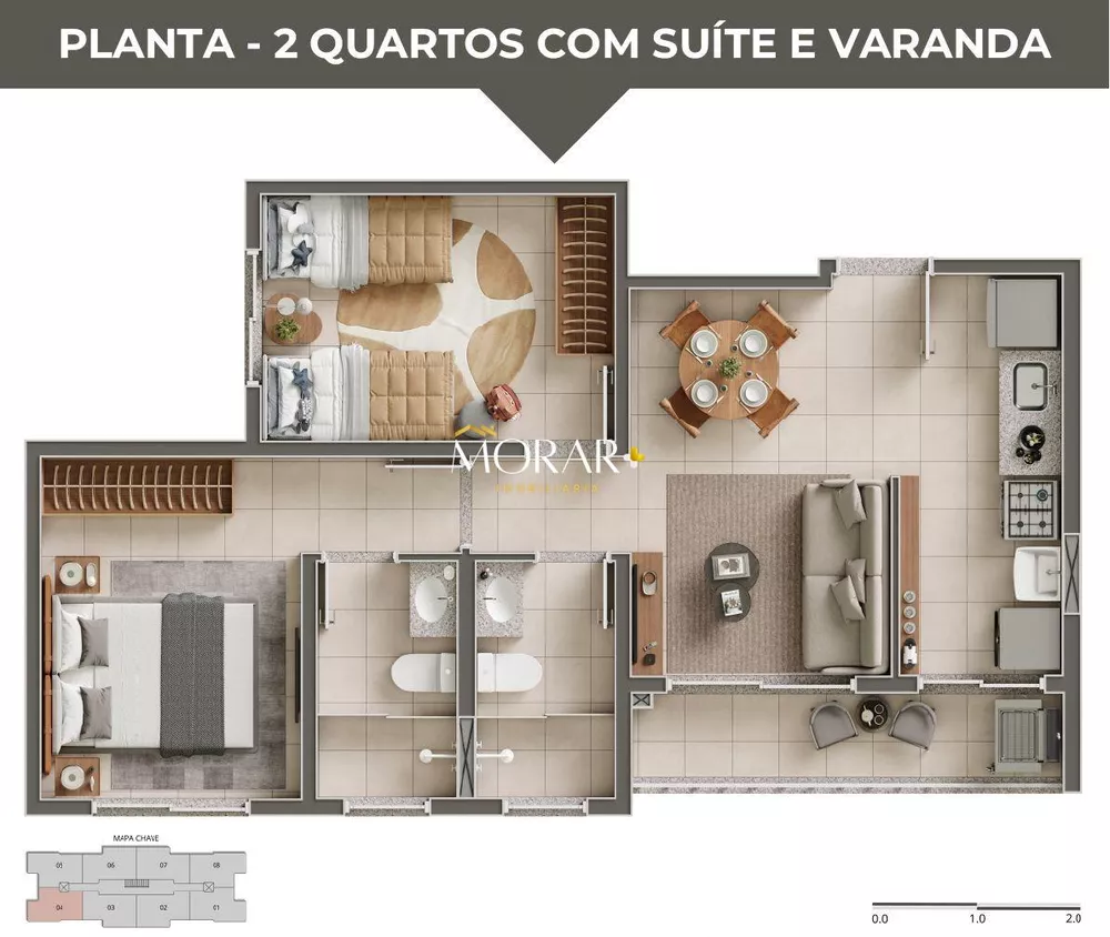 Apartamento, 1 quarto, 45 m² - Foto 4