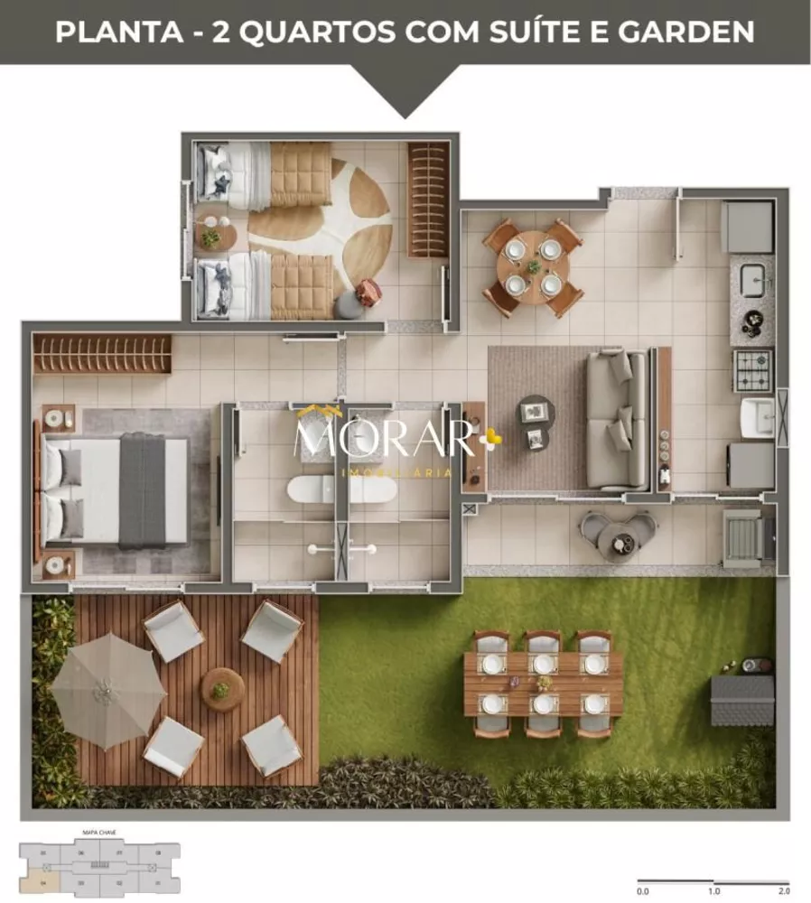 Apartamento, 1 quarto, 45 m² - Foto 21