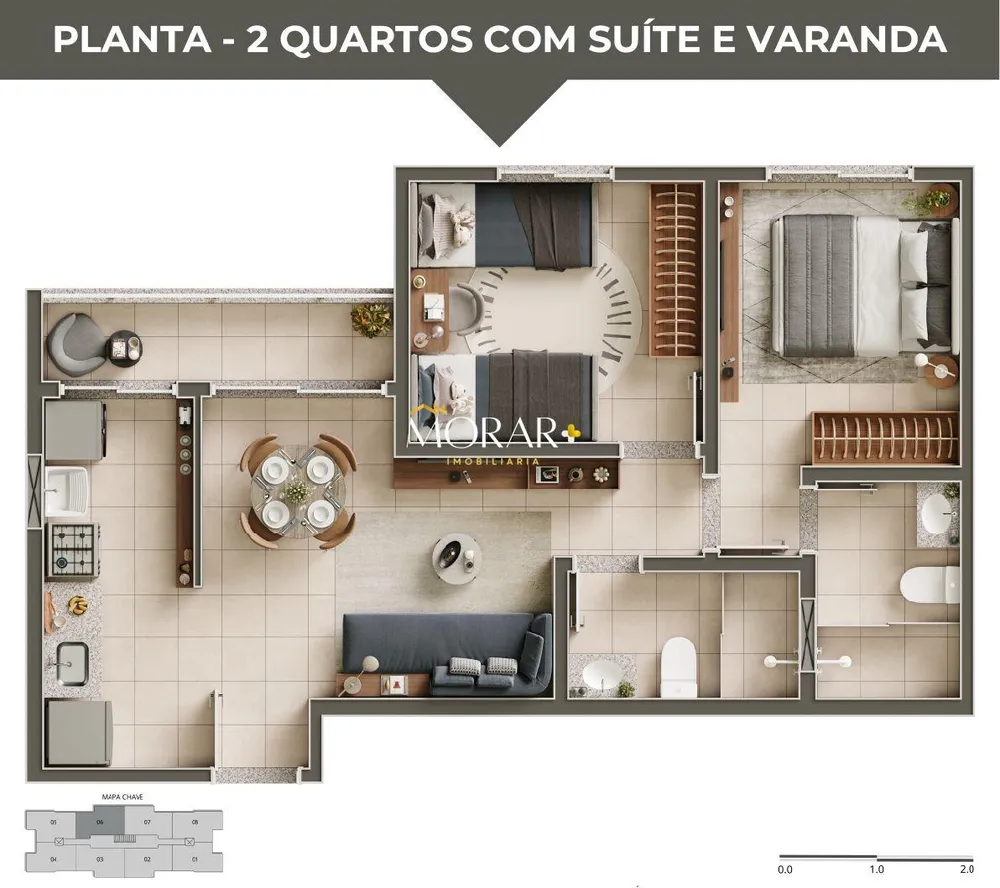 Apartamento, 1 quarto, 45 m² - Foto 37