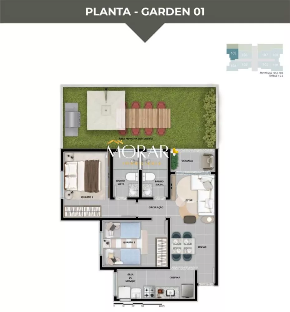 Apartamento, 2 quartos, 71 m² - Foto 6
