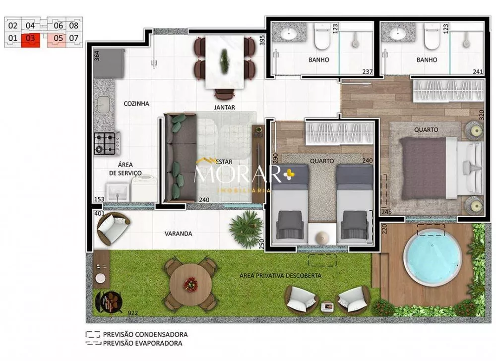 Apartamento, 2 quartos, 45 m² - Foto 8