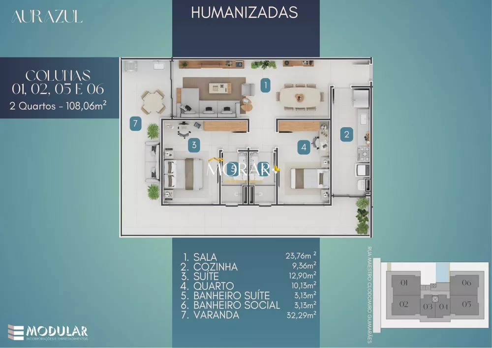Apartamento, 1 quarto, 49 m² - Foto 25