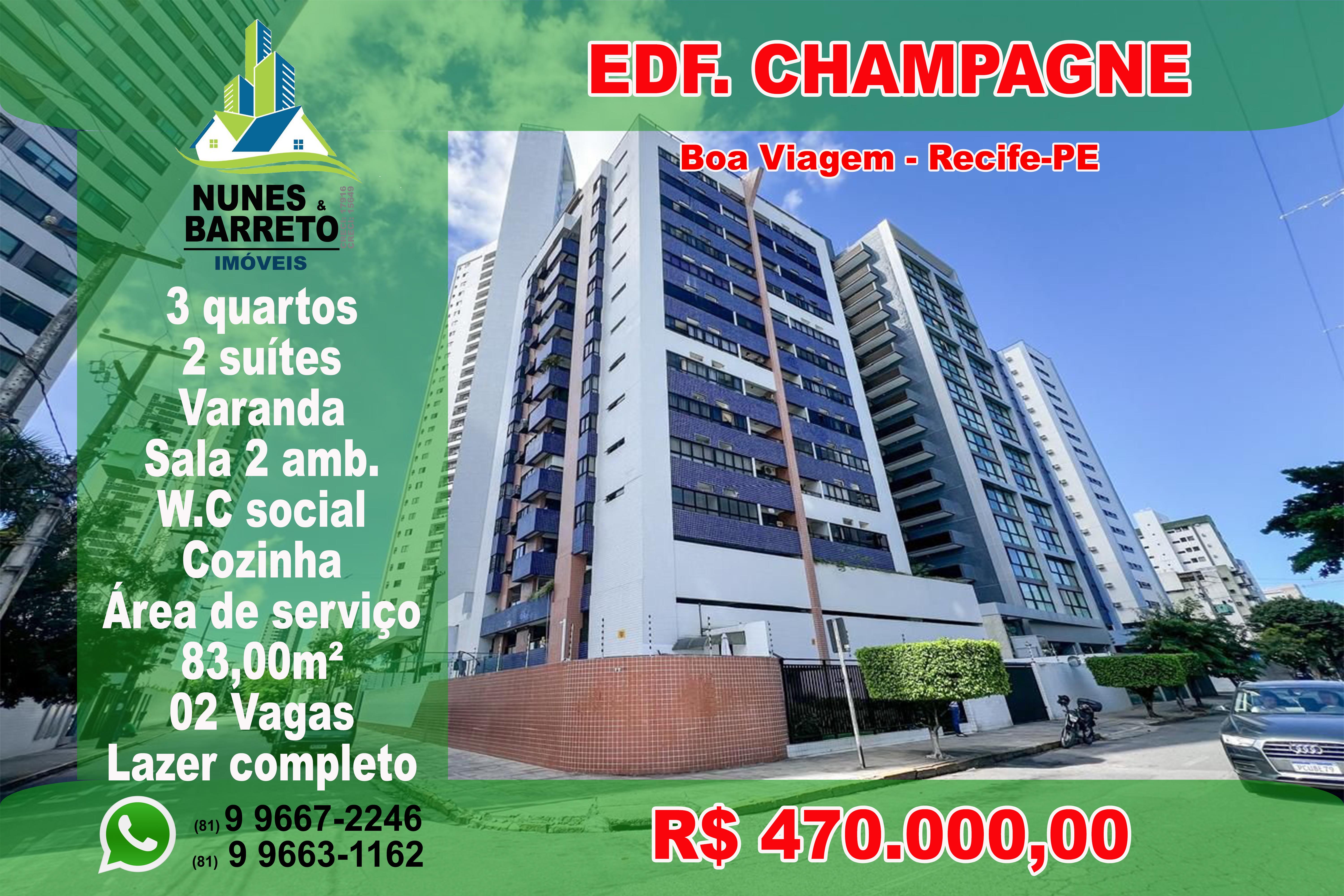 Apartamento à venda com 3 quartos, 83m² - Foto 1