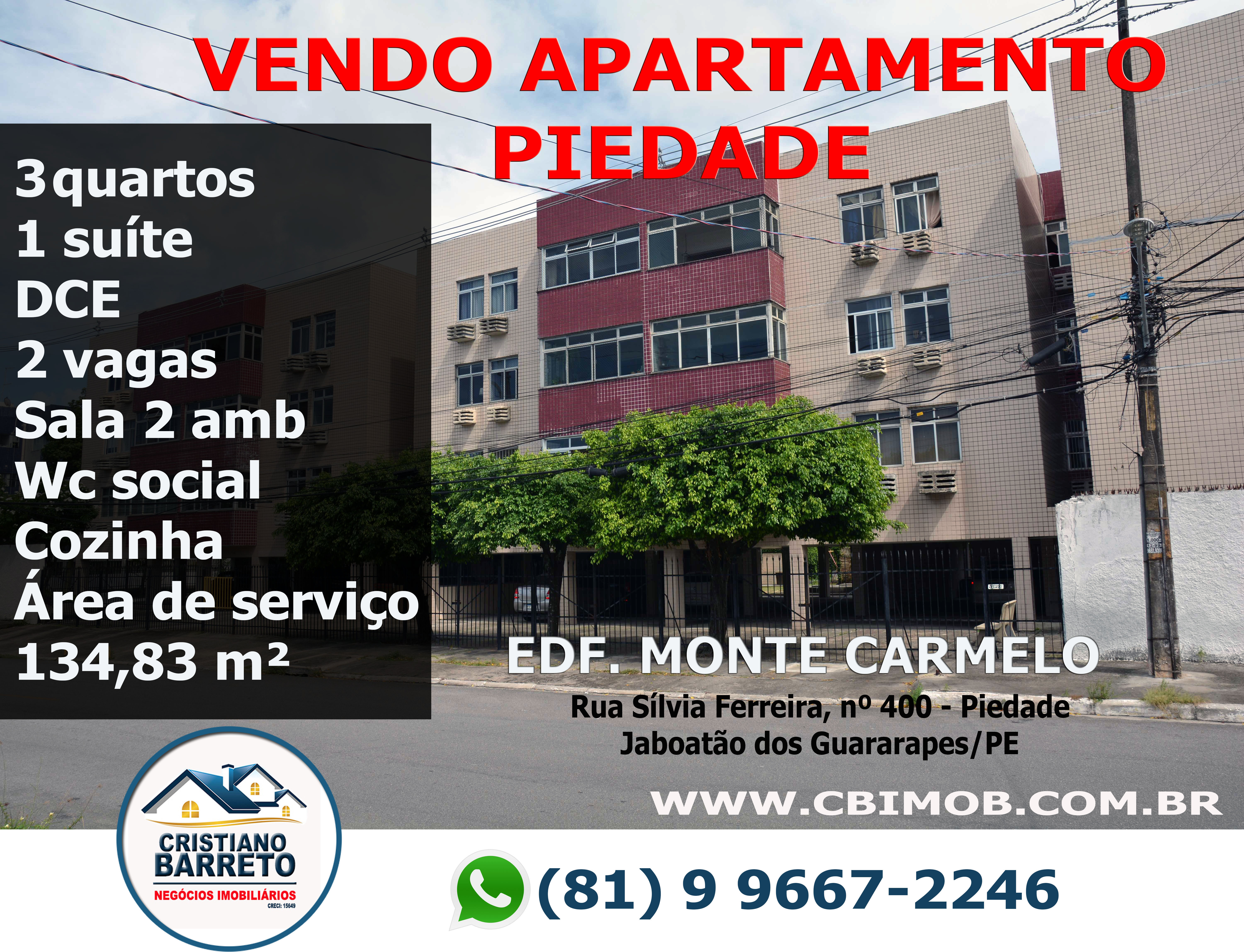 Apartamento à venda com 3 quartos, 134m² - Foto 1