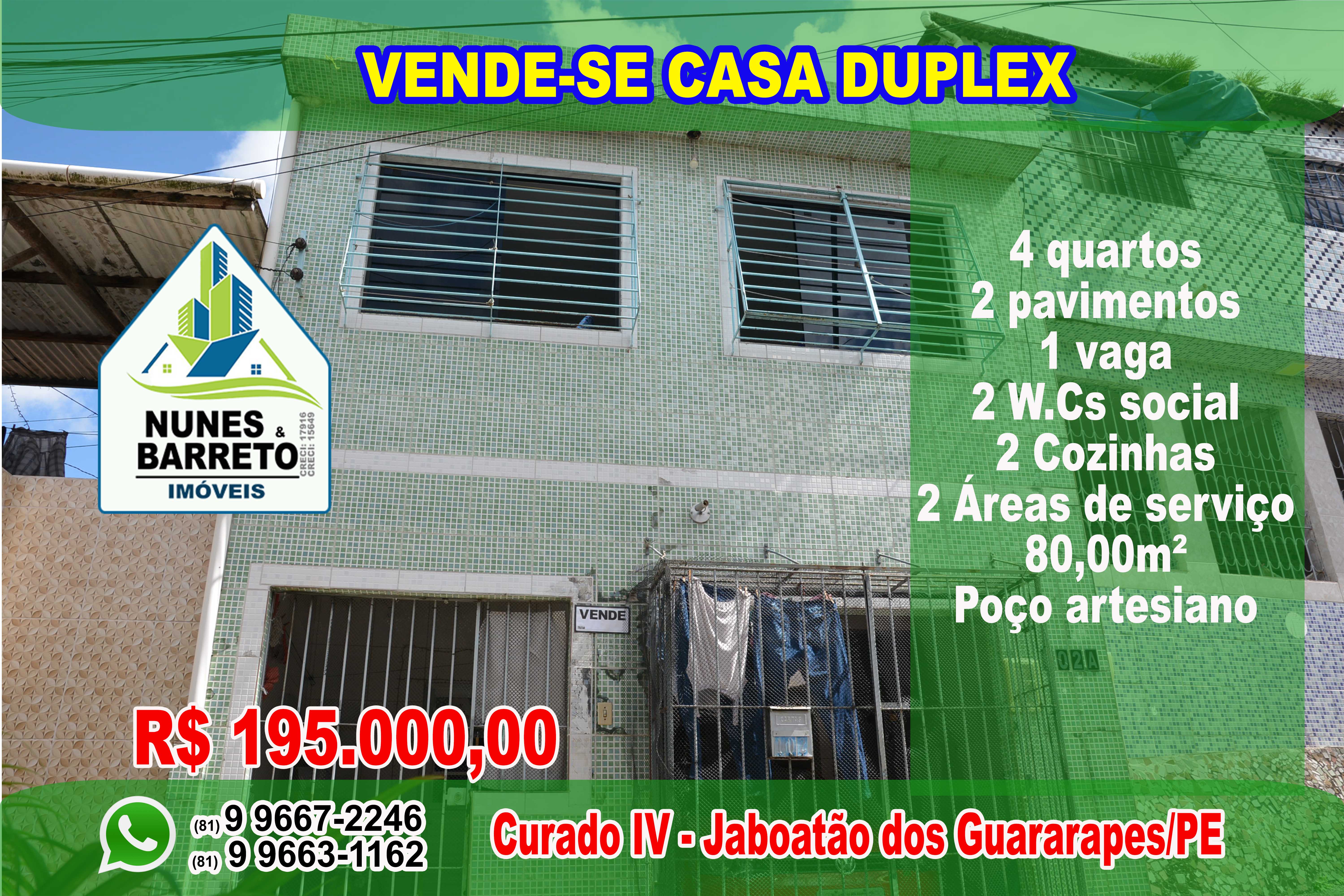 Casa à venda com 4 quartos, 80m² - Foto 1