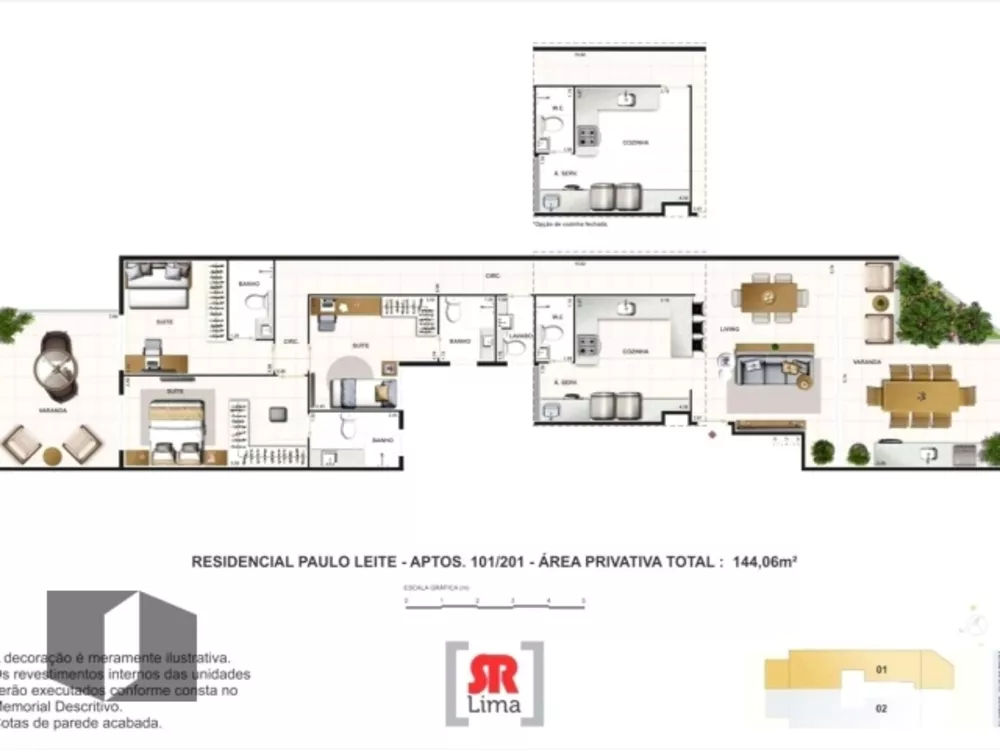 Apartamento, 3 quartos, 144 m² - Foto 5