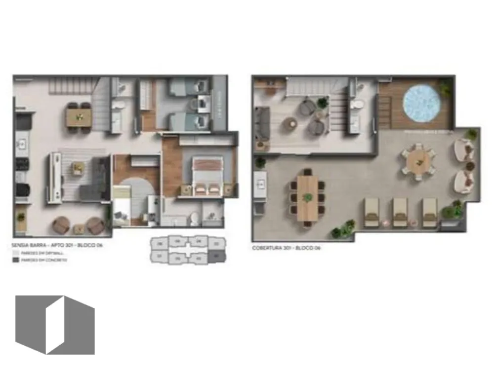 Cobertura, 3 quartos, 148 m² - Foto 19