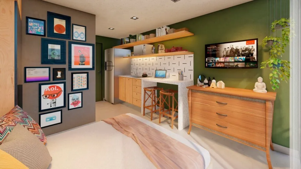 Apartamento, 1 quarto, 67 m² - Foto 1