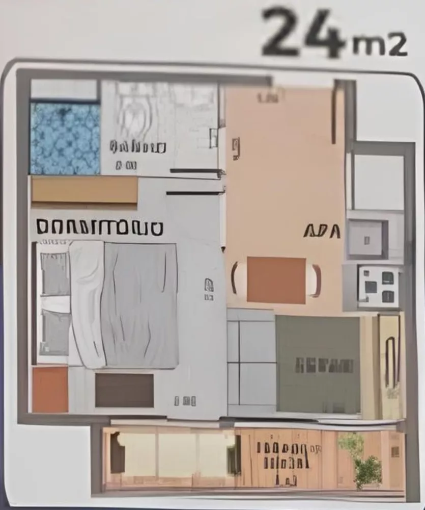 Apartamento à venda com 2 quartos, 29m² - Foto 3