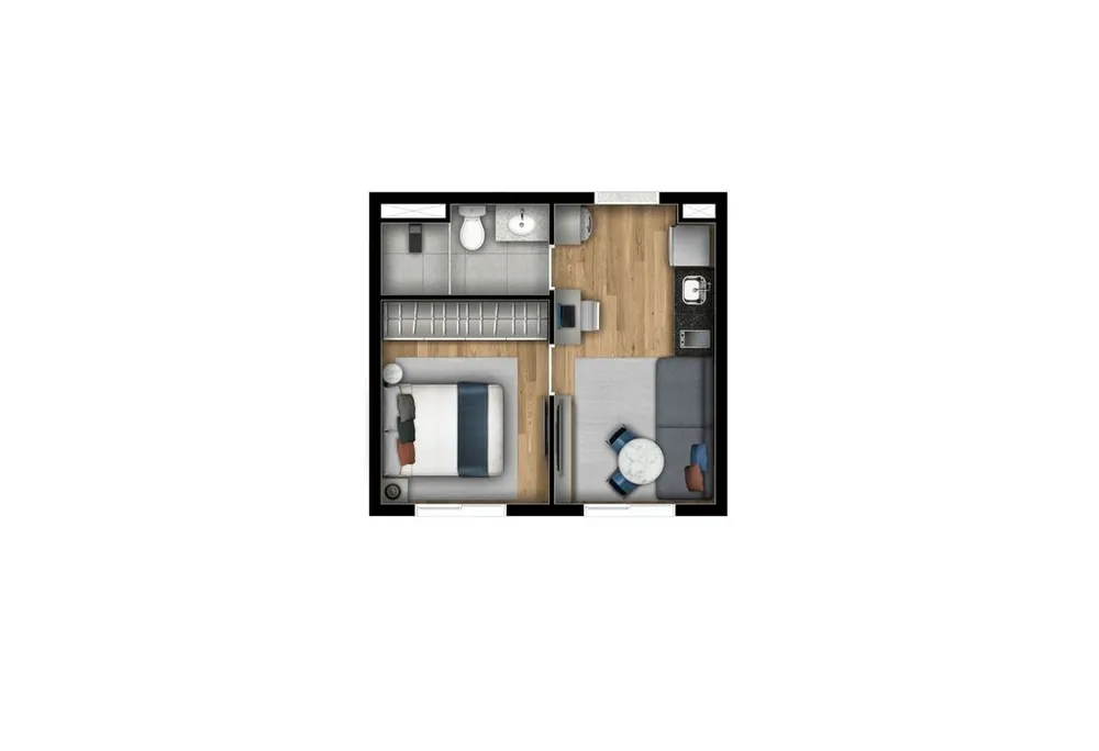 Apartamento, 2 quartos, 41 m² - Foto 7
