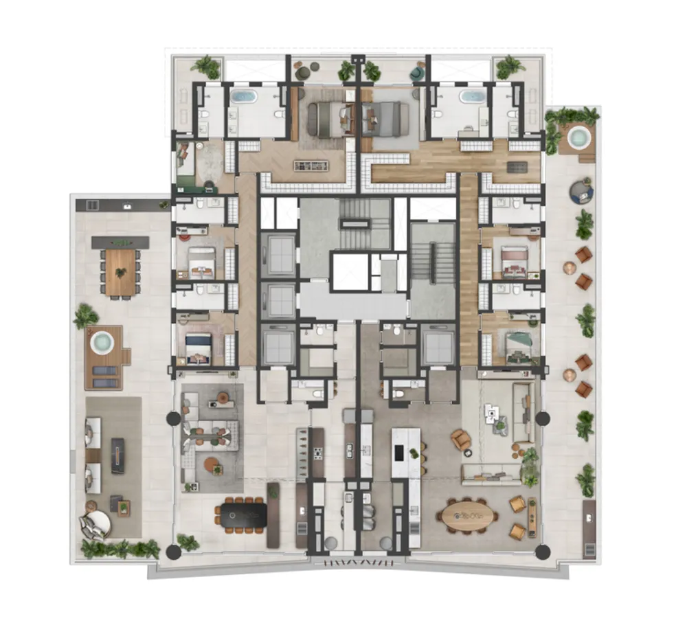 Apartamento, 4 quartos, 333 m² - Foto 19