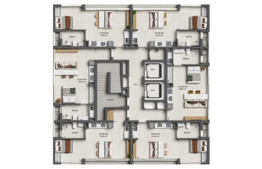 Apartamento, 1 quarto, 37 m² - Foto 6