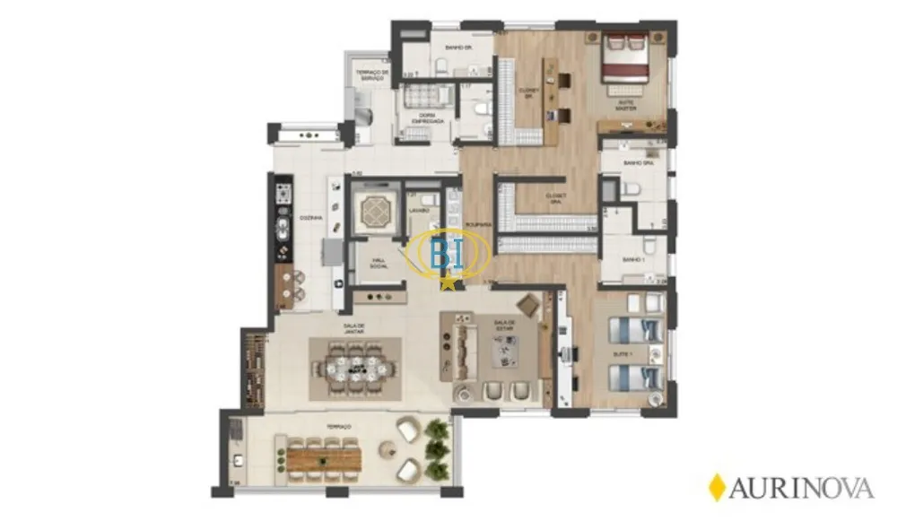 Apartamento, 2 quartos, 217 m² - Foto 19