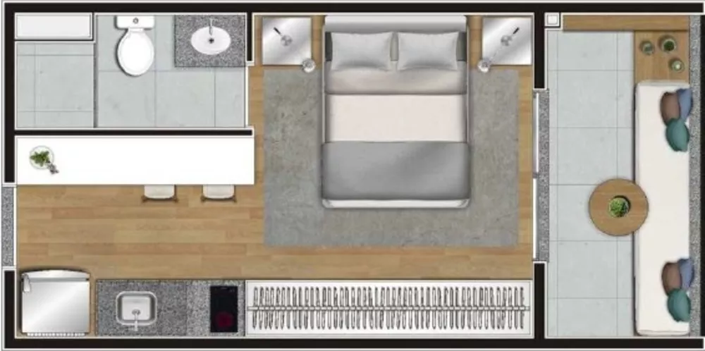 Apartamento, 3 quartos, 69 m² - Foto 1