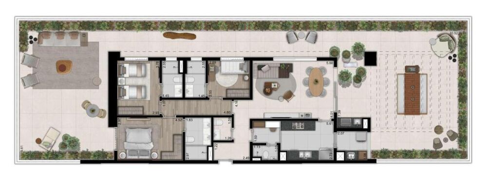 Apartamento, 3 quartos, 172 m² - Foto 17