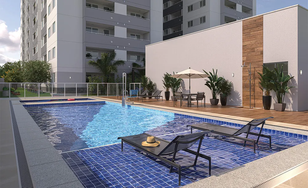 Apartamento, 2 quartos, 44 m² - Foto 2