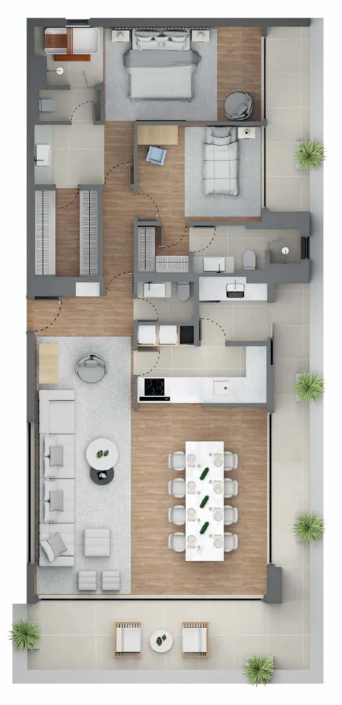 Apartamento, 3 quartos, 346 m² - Foto 8