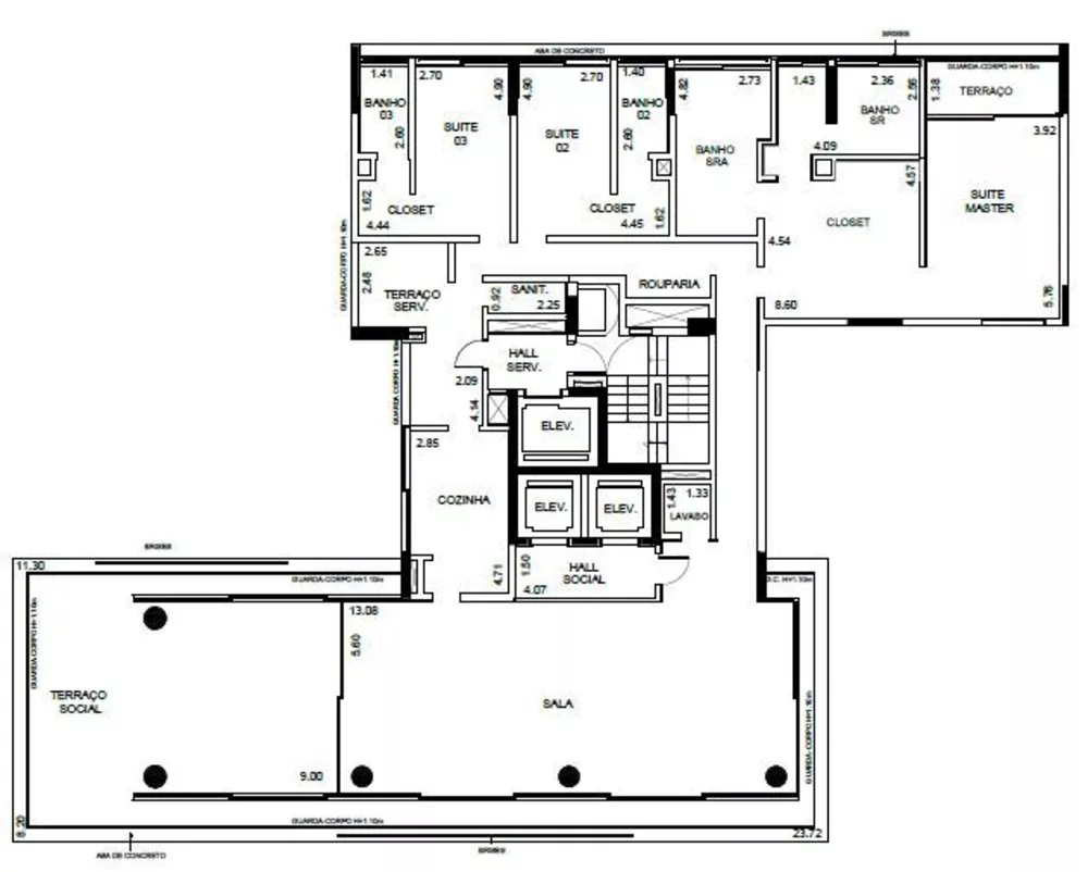 Apartamento à venda com 4 quartos, 403m² - Foto 16