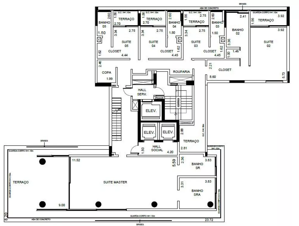 Apartamento à venda com 4 quartos, 403m² - Foto 17