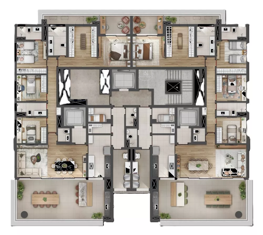 Apartamento à venda com 4 quartos, 224m² - Foto 14