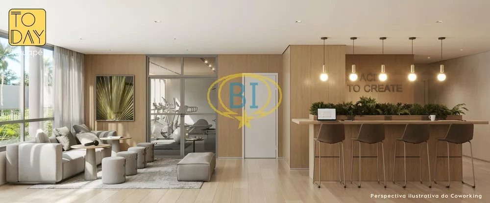 Apartamento à venda com 2 quartos, 27m² - Foto 6