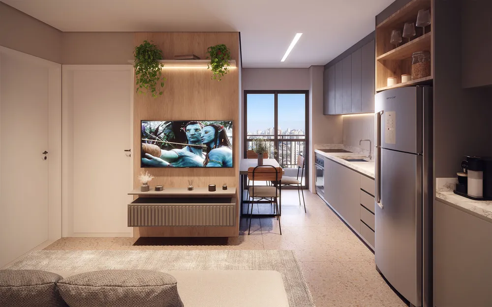 Apartamento, 2 quartos, 39 m² - Foto 2