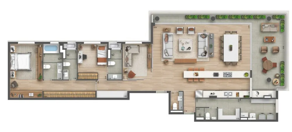 Apartamento, 4 quartos, 219 m² - Foto 7