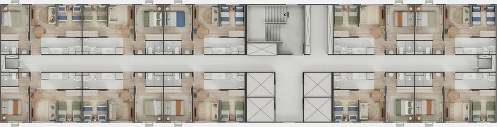 Apartamento, 2 quartos, 36 m² - Foto 6