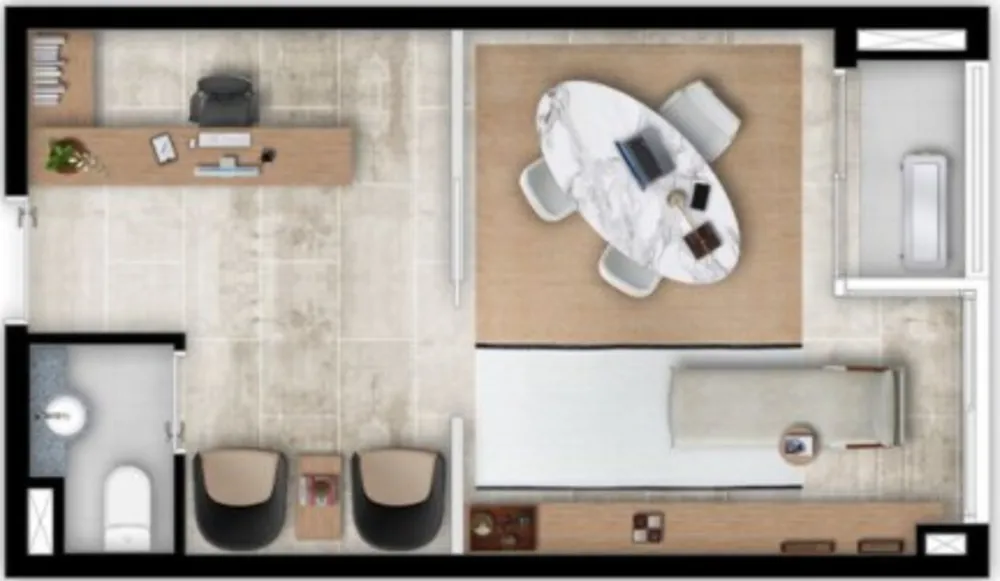 Sala-Conjunto, 34 m² - Foto 8