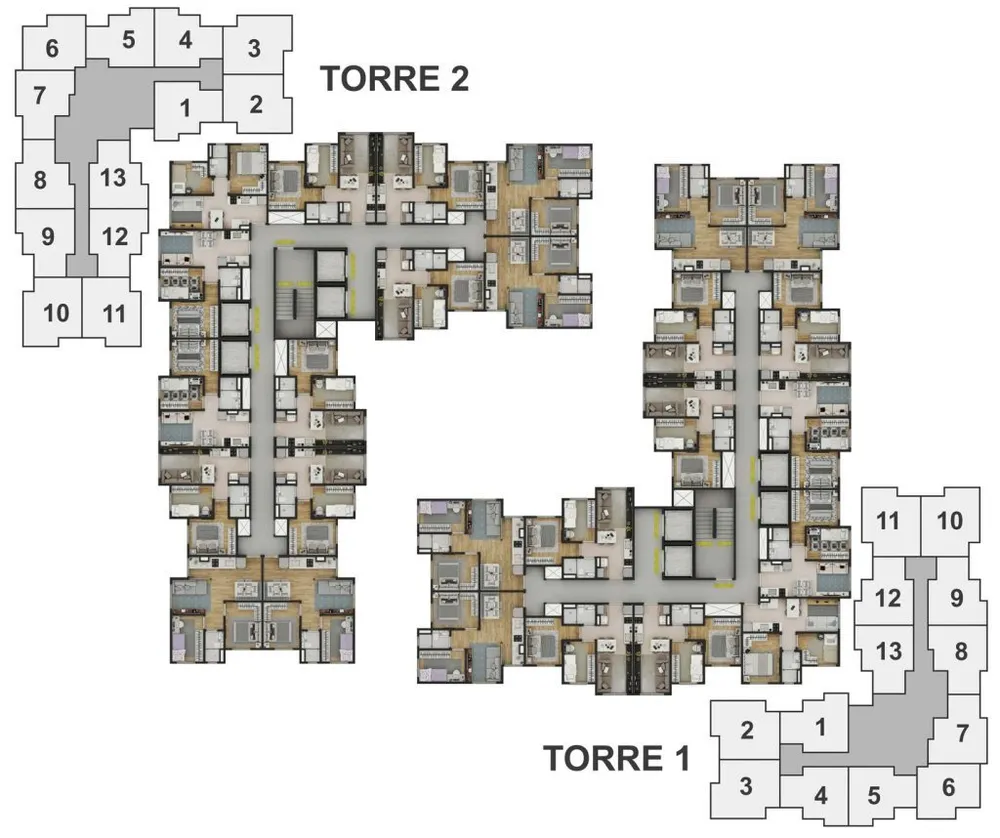 Apartamento, 2 quartos, 36 m² - Foto 8