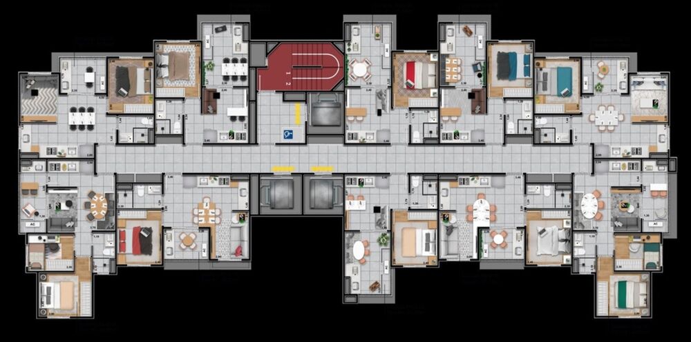Apartamento, 1 quarto, 54 m² - Foto 4