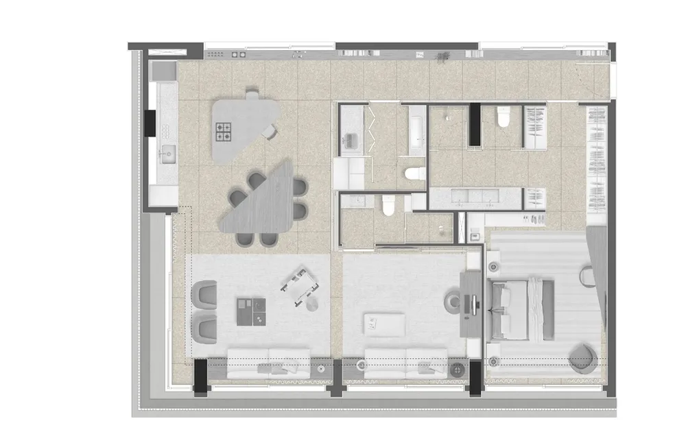 Apartamento, 1 quarto, 59 m² - Foto 16