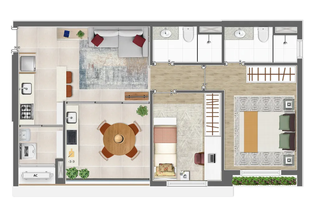 Apartamento, 2 quartos, 115 m² - Foto 5