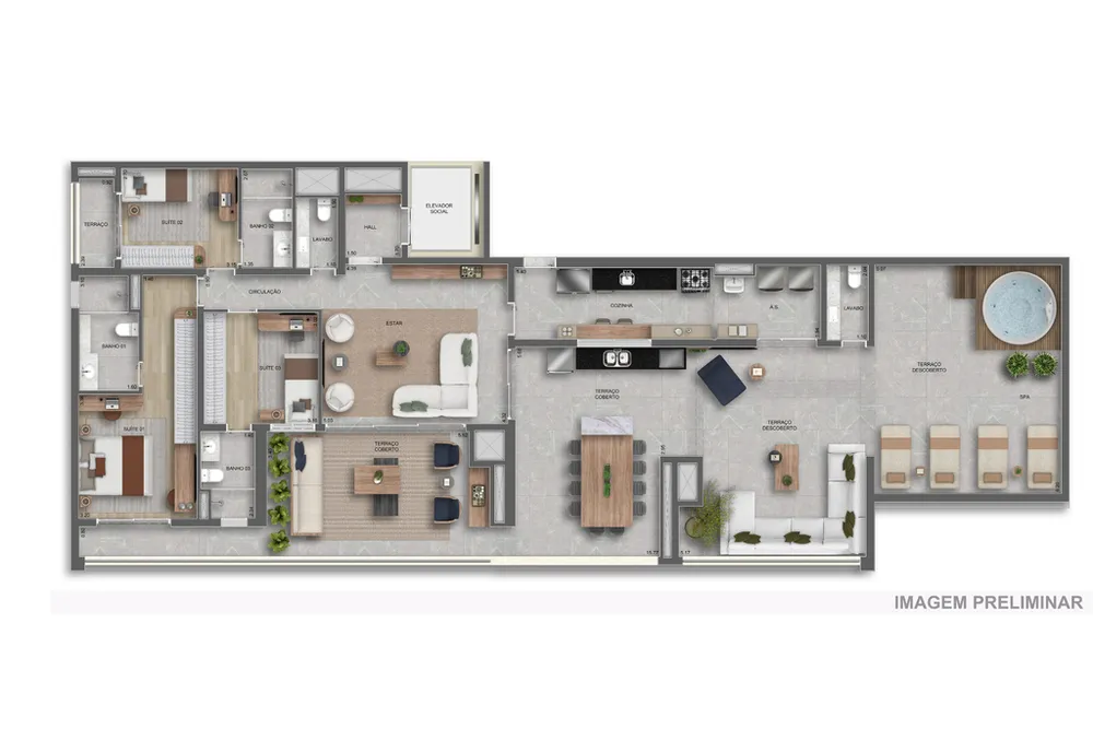 Apartamento, 3 quartos, 96 m² - Foto 7