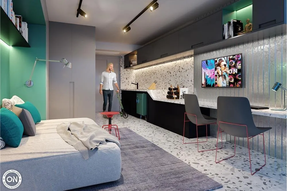 Apartamento, 2 quartos, 46 m² - Foto 1