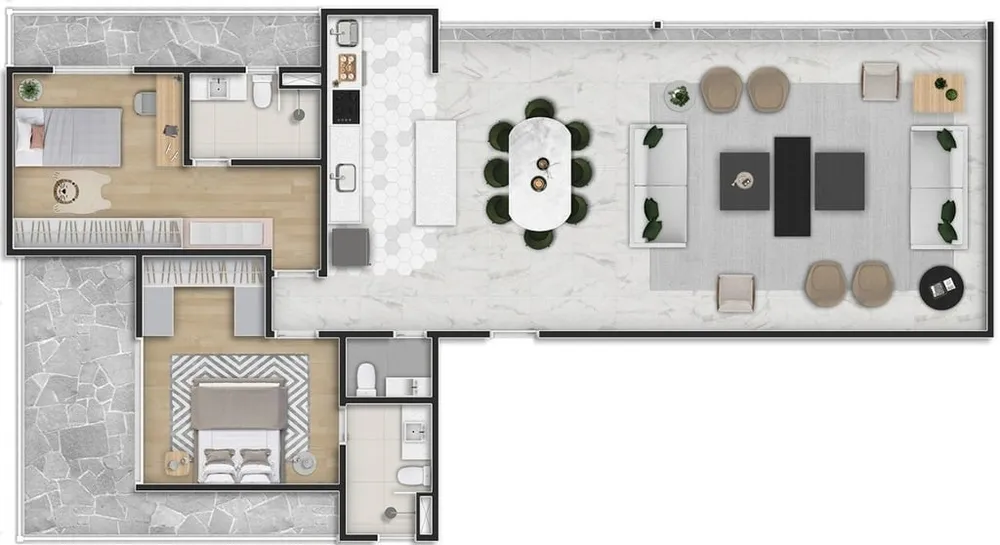 Apartamento, 2 quartos, 82 m² - Foto 14