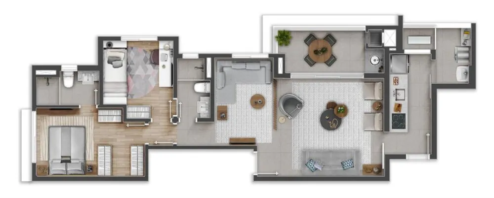Apartamento, 3 quartos, 124 m² - Foto 11