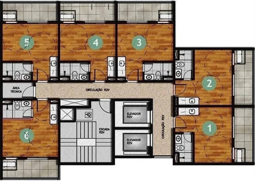 Apartamento, 1 quarto, 24 m² - Foto 10