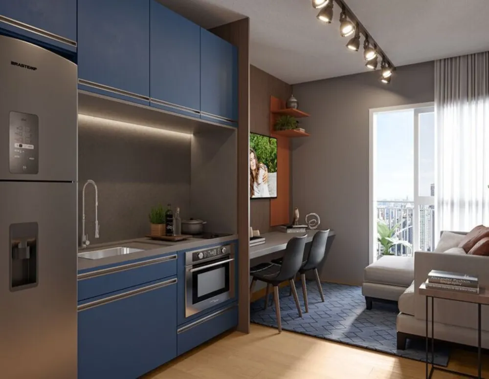 Apartamento, 1 quarto, 35 m² - Foto 2