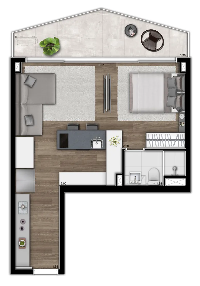 Apartamento, 3 quartos, 177 m² - Foto 6