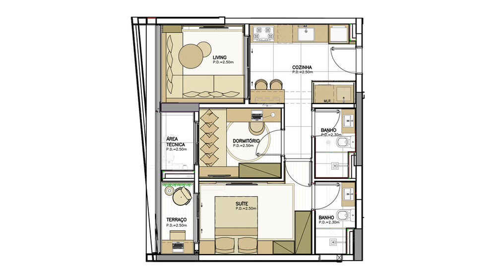 Apartamento, 2 quartos, 50 m² - Foto 4